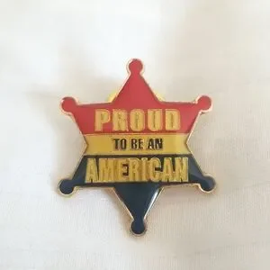 Jewelry | Vintage Proud To Be An American Pin | Poshmark